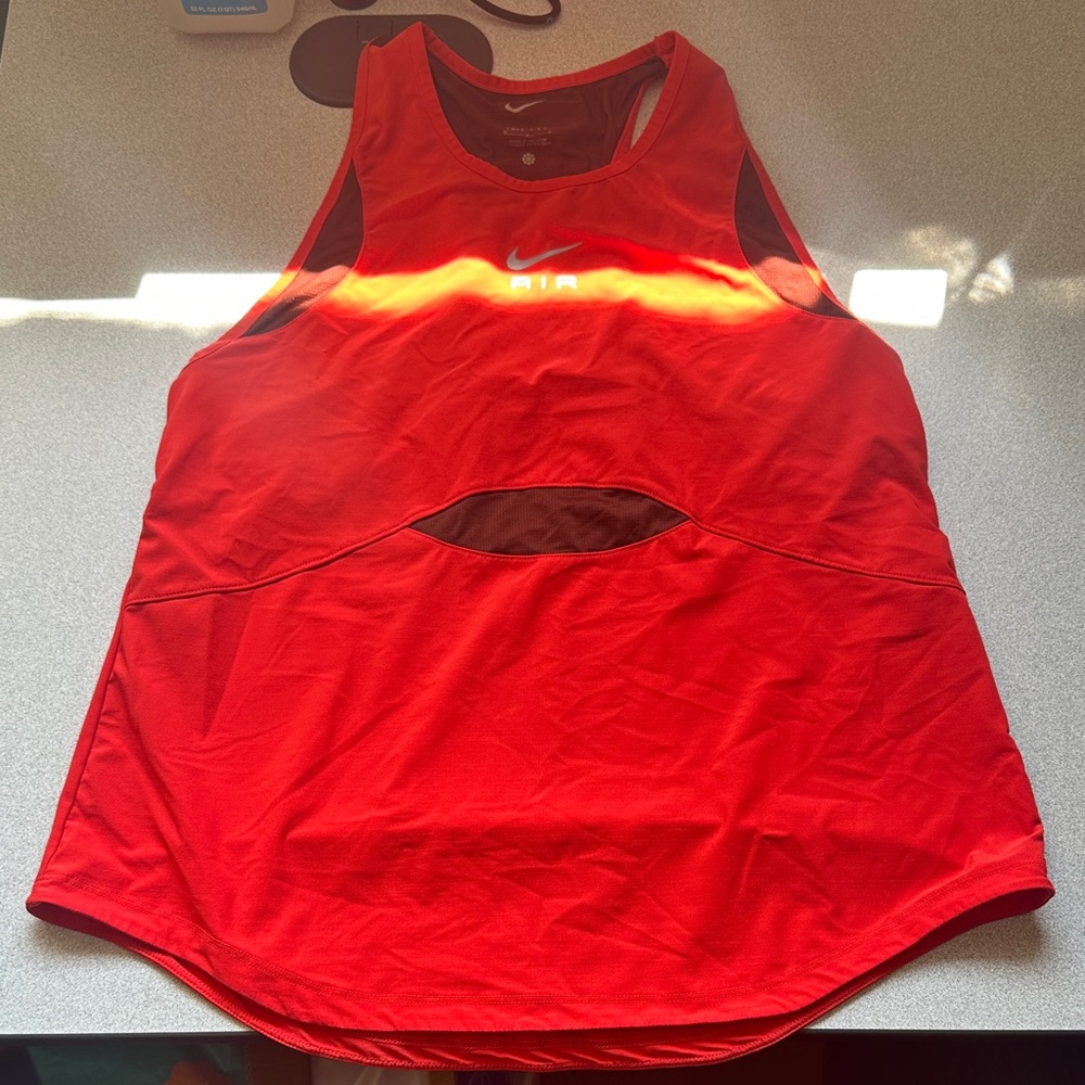 EUC - Nike Dri-Fit Sleeveless Training Tank with Front Cutout